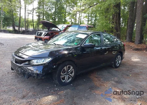 2016 Honda Civic Lx из США, поврежденный, VIN 19XFC2F59GE047822